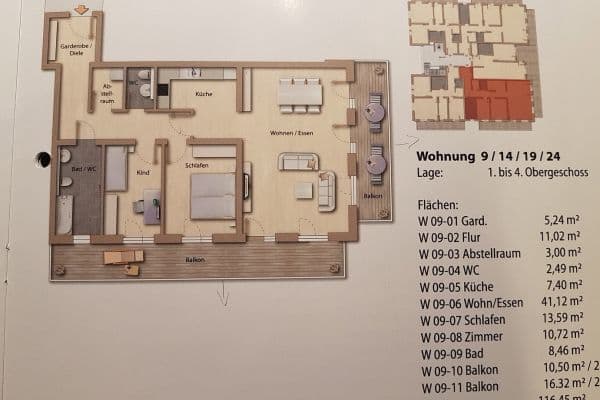 3 bedroom flat to rent, 113 m², Columbiastraße 20, Bad Kissingen 3 bedroom flat to rent, 113 m², Columbiastraße 20, Bad Kissingen