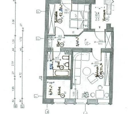2 bedroom flat for sale, 53 m², Chemnitz 2 bedroom flat for sale, 53 m², Chemnitz