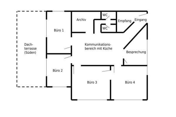 office to rent, 180 m², Herrenberg office to rent, 180 m², Herrenberg