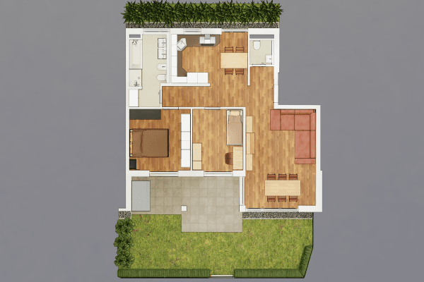 2 bedroom with open-plan kitchen flat for sale, 84 m², Ludwigsburg 2 bedroom with open-plan kitchen flat for sale, 84 m², Ludwigsburg
