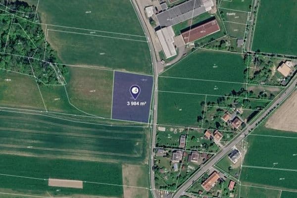 plot for sale, 872 m², Závišice plot for sale, 872 m², Závišice