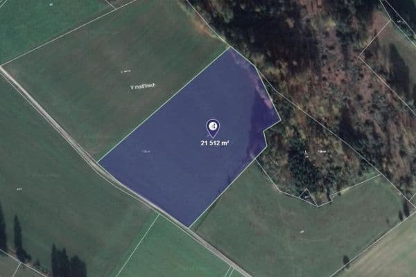 plot for sale, 21,512 m², Vyskytná nad Jihlavou plot for sale, 21,512 m², Vyskytná nad Jihlavou