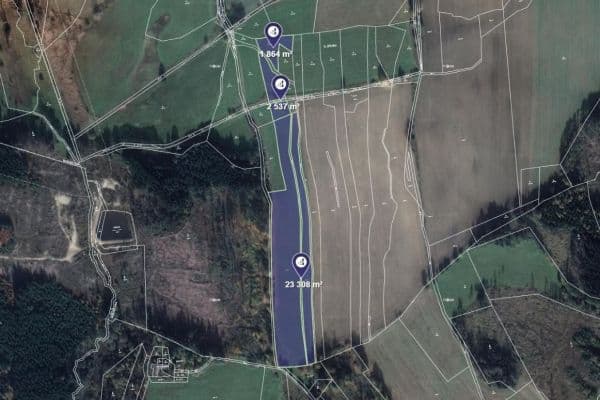 plot for sale, 27,709 m², Šimanov plot for sale, 27,709 m², Šimanov