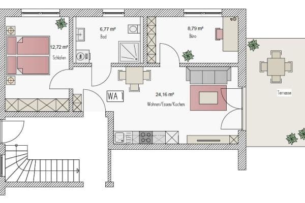 3 bedroom flat to rent, 61 m², An der Schwefelquelle 2, Schwandorf, Bavaria 3 bedroom flat to rent, 61 m², An der Schwefelquelle 2, Schwandorf, Bavaria