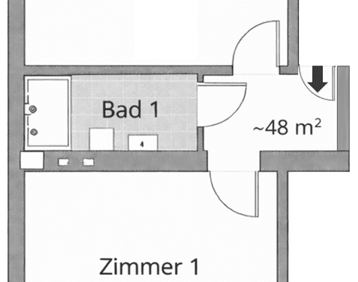 2 bedroom flat to rent, 48 m², Essen, North Rhine-Westphalia 2 bedroom flat to rent, 48 m², Essen, North Rhine-Westphalia