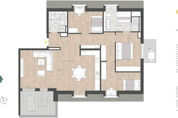 4 bedroom flat for sale, 121 m², Keferloher-Markt-Straße, Putzbrunn-Oedenstockach, Bavaria 4 bedroom flat for sale, 121 m², Keferloher-Markt-Straße, Putzbrunn-Oedenstockach, Bavaria