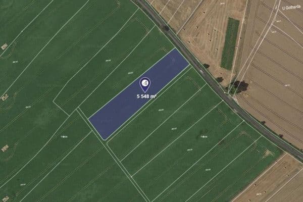 plot for sale, 1,420 m², Staré Hrady plot for sale, 1,420 m², Staré Hrady