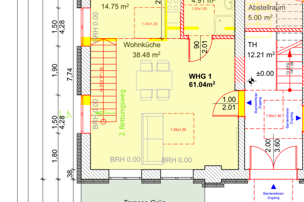 2 bedroom flat to rent, 61 m², Tiergartenstr. 7, Königs Wusterhausen 2 bedroom flat to rent, 61 m², Tiergartenstr. 7, Königs Wusterhausen
