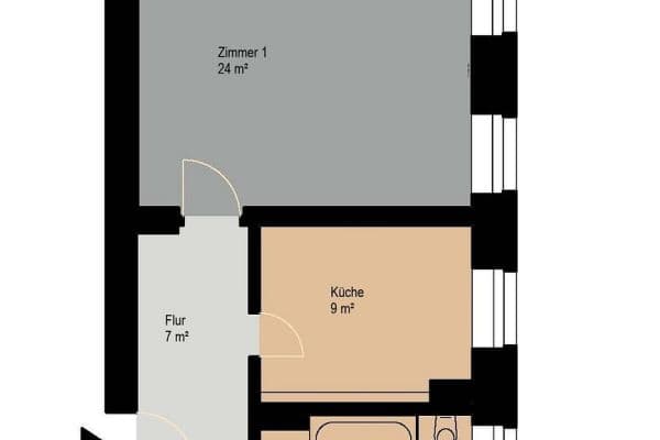 1 bedroom flat to rent, 49 m², Friedenstraße 62, Berlin, Berlin 1 bedroom flat to rent, 49 m², Friedenstraße 62, Berlin, Berlin