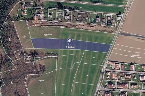 plot for sale, 6,746 m², Hrusice plot for sale, 6,746 m², Hrusice