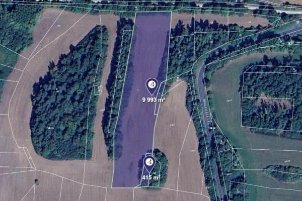 plot for sale, 10,408 m², Chanovice plot for sale, 10,408 m², Chanovice