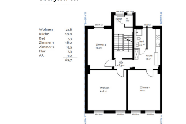 3 bedroom flat to rent, 70 m², Burgstr. 83, Solingen 3 bedroom flat to rent, 70 m², Burgstr. 83, Solingen