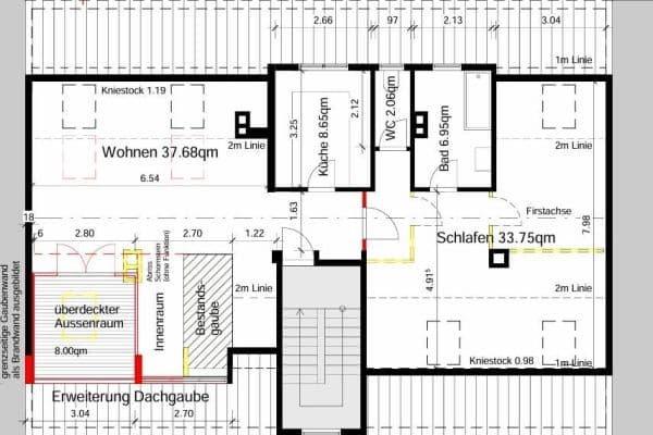 2 bedroom with open-plan kitchen flat to rent, 96 m², Werastraße 135, Stuttgart 2 bedroom with open-plan kitchen flat to rent, 96 m², Werastraße 135, Stuttgart