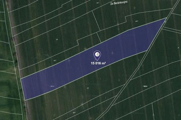 plot for sale, 2,002 m², Luštěnice plot for sale, 2,002 m², Luštěnice