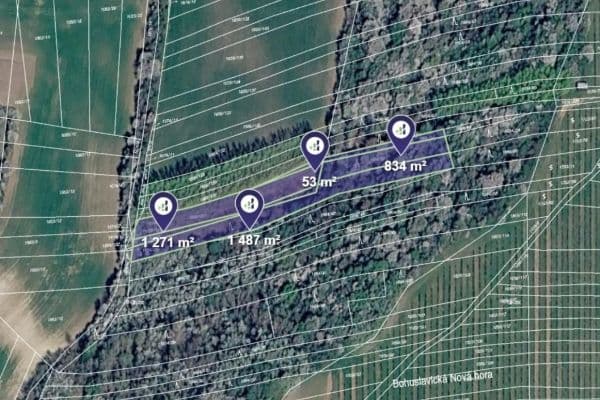 plot for sale, 3,645 m², Kyjov plot for sale, 3,645 m², Kyjov