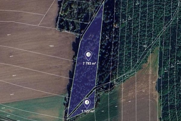 plot for sale, 8,915 m², Blížejov plot for sale, 8,915 m², Blížejov
