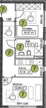 2 bedroom flat to rent, 52 m², Trautenauer Str. 13, Berlin 2 bedroom flat to rent, 52 m², Trautenauer Str. 13, Berlin
