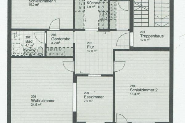 2 bedroom with open-plan kitchen flat for sale, 99 m², Hamburg, Hamburg 2 bedroom with open-plan kitchen flat for sale, 99 m², Hamburg, Hamburg