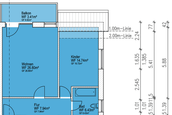 3 bedroom flat to rent, 80 m², Holzstrasse 17a, Burg 3 bedroom flat to rent, 80 m², Holzstrasse 17a, Burg