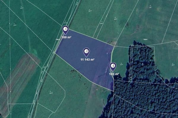 plot for sale, 2,283 m², Stachy plot for sale, 2,283 m², Stachy