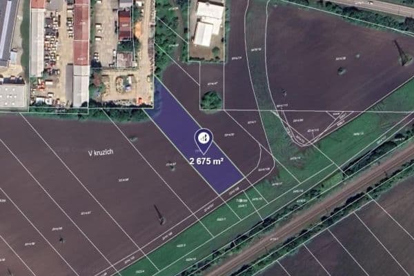 plot for sale, 2,675 m², Břeclav plot for sale, 2,675 m², Břeclav