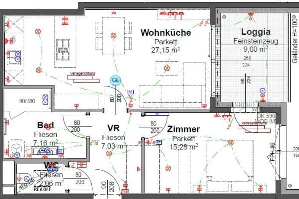 2 bedroom flat to rent, 59 m², Pastorstraße 28, Wien, Vienna 2 bedroom flat to rent, 59 m², Pastorstraße 28, Wien, Vienna