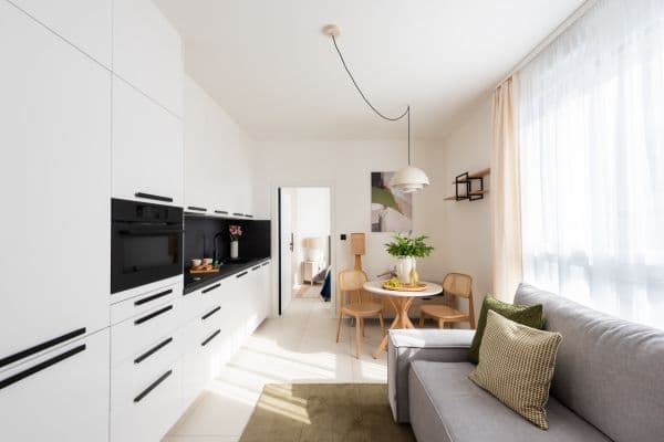 1 bedroom with open-plan kitchen flat to rent, 39 m², Krymská, Prague, Prague 1 bedroom with open-plan kitchen flat to rent, 39 m², Krymská, Prague, Prague