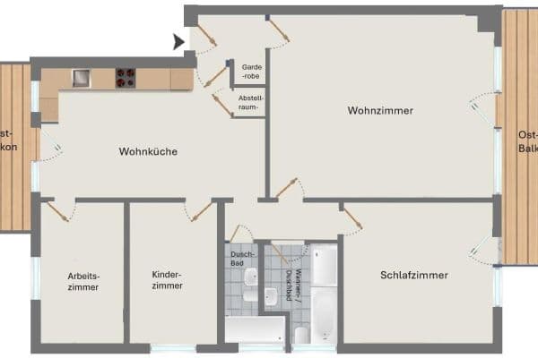 4 bedroom flat for sale, 103 m², Oberursel 4 bedroom flat for sale, 103 m², Oberursel