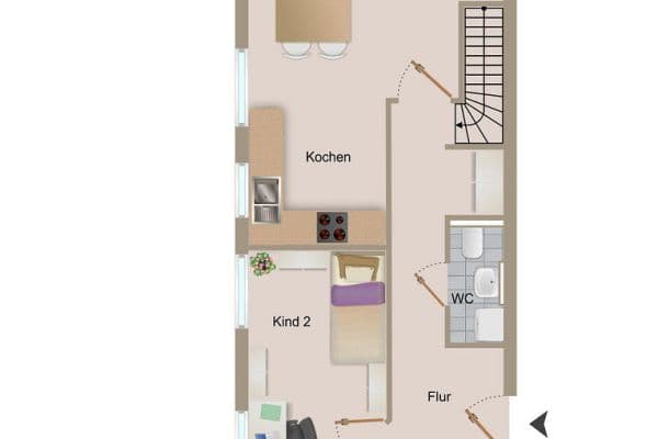 3 bedroom with open-plan kitchen flat for sale, 141 m², Brunnthal, Bavaria 3 bedroom with open-plan kitchen flat for sale, 141 m², Brunnthal, Bavaria