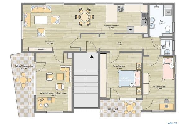 4 bedroom flat to rent, 106 m², Grafenau 4 bedroom flat to rent, 106 m², Grafenau