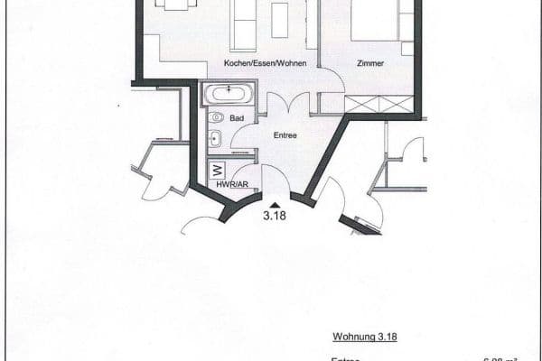 2 bedroom flat for sale, 60 m², Gürtelstraße 7, Berlin, Berlin 2 bedroom flat for sale, 60 m², Gürtelstraße 7, Berlin, Berlin