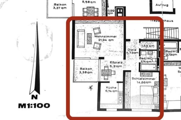 1 bedroom with open-plan kitchen flat for sale, 63 m², Schwäbisch Hall 1 bedroom with open-plan kitchen flat for sale, 63 m², Schwäbisch Hall