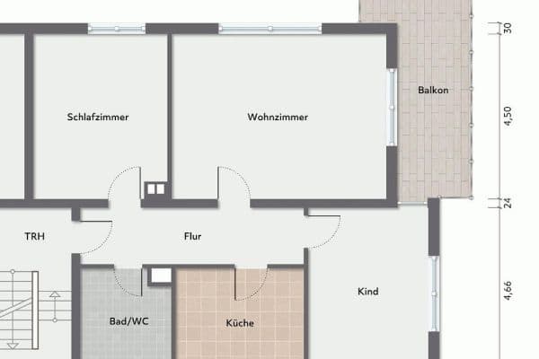 3 bedroom flat to rent, 95 m², Sauerbruchstr. 11, Bruchsal 3 bedroom flat to rent, 95 m², Sauerbruchstr. 11, Bruchsal