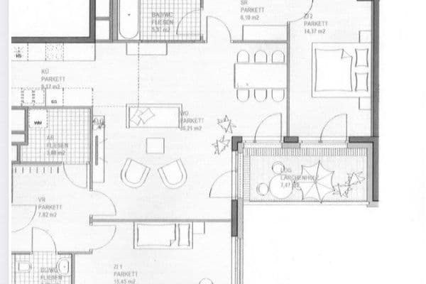 3 bedroom flat to rent, 96 m², Handelskai 132A, Wien, Vienna 3 bedroom flat to rent, 96 m², Handelskai 132A, Wien, Vienna