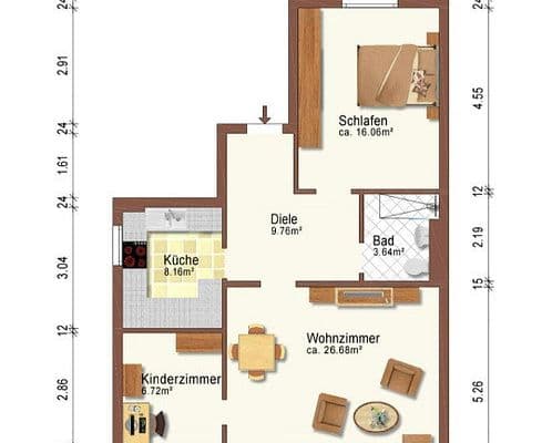 1 bedroom with open-plan kitchen flat for sale, 76 m², Robert-Koch-Straße 10, Ottobrunn, Bavaria 1 bedroom with open-plan kitchen flat for sale, 76 m², Robert-Koch-Straße 10, Ottobrunn, Bavaria
