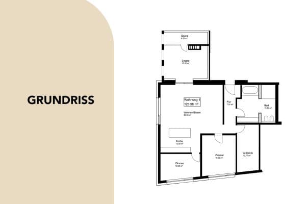 4 bedroom flat to rent, 124 m², Justinus-Kerner-Str. 23, Denkendorf 4 bedroom flat to rent, 124 m², Justinus-Kerner-Str. 23, Denkendorf