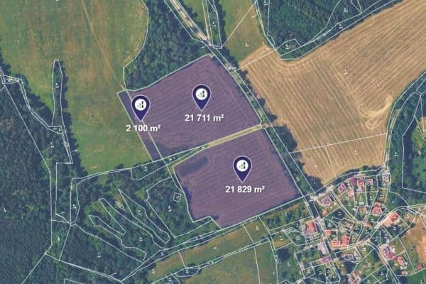 plot for sale, 45,640 m², Přídolí plot for sale, 45,640 m², Přídolí