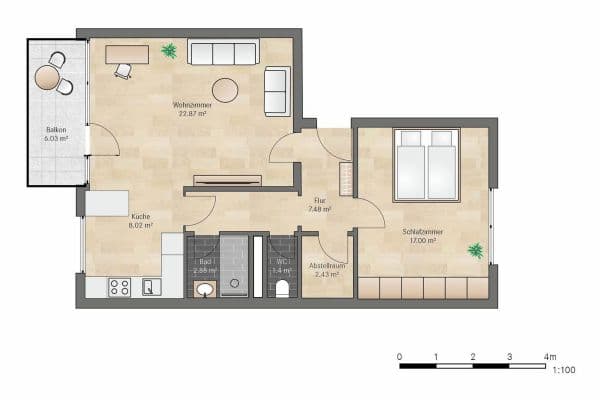 1 bedroom with open-plan kitchen flat for sale, 65 m², Uhlbergstr. 24, Filderstadt 1 bedroom with open-plan kitchen flat for sale, 65 m², Uhlbergstr. 24, Filderstadt