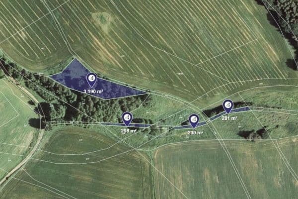 plot for sale, 3,999 m², Březina plot for sale, 3,999 m², Březina