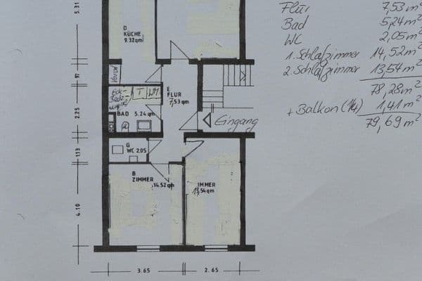 3 bedroom flat for sale, 80 m², Mannheim 3 bedroom flat for sale, 80 m², Mannheim