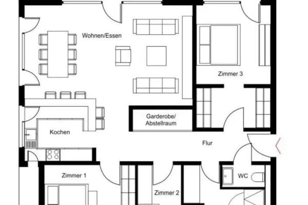 4 bedroom flat to rent, 113 m², Fuhrmannsgasse 7, Gütersloh 4 bedroom flat to rent, 113 m², Fuhrmannsgasse 7, Gütersloh
