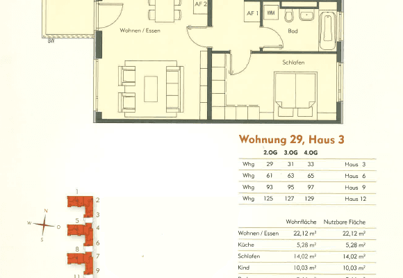 3 bedroom flat to rent, 71 m², Wallbergstraße 14, München, Bavaria 3 bedroom flat to rent, 71 m², Wallbergstraße 14, München, Bavaria
