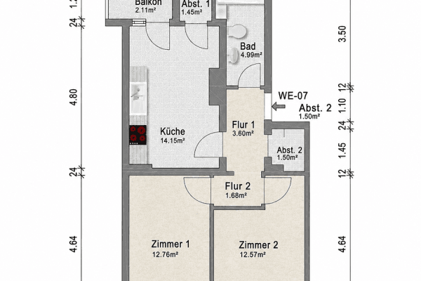 1 bedroom with open-plan kitchen flat for sale, 55 m², Düsseldorf, North Rhine-Westphalia 1 bedroom with open-plan kitchen flat for sale, 55 m², Düsseldorf, North Rhine-Westphalia