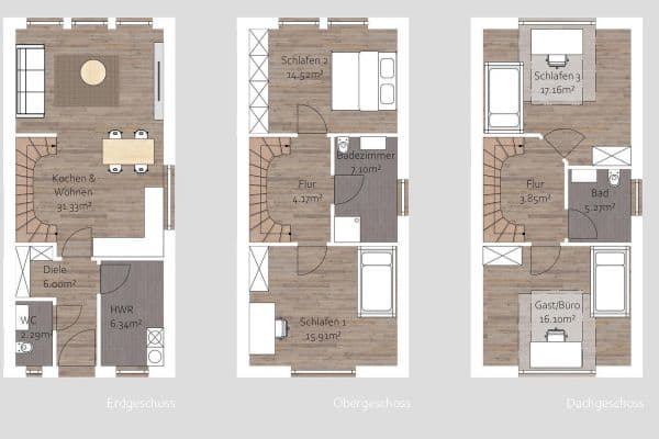house to rent, 127 m², Paderborn, North Rhine-Westphalia house to rent, 127 m², Paderborn, North Rhine-Westphalia
