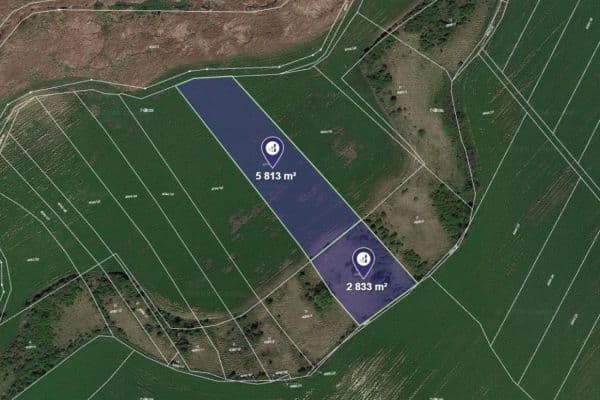 plot for sale, 8,646 m², Čejkovice plot for sale, 8,646 m², Čejkovice