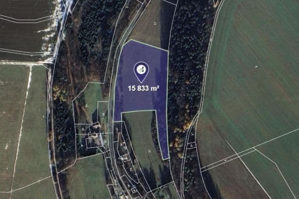 plot for sale, 15,833 m², Květná plot for sale, 15,833 m², Květná