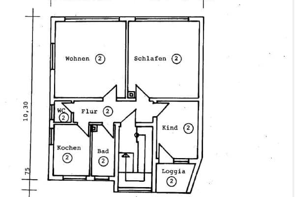 3 bedroom flat for sale, 80 m², Mühlhausen 3 bedroom flat for sale, 80 m², Mühlhausen