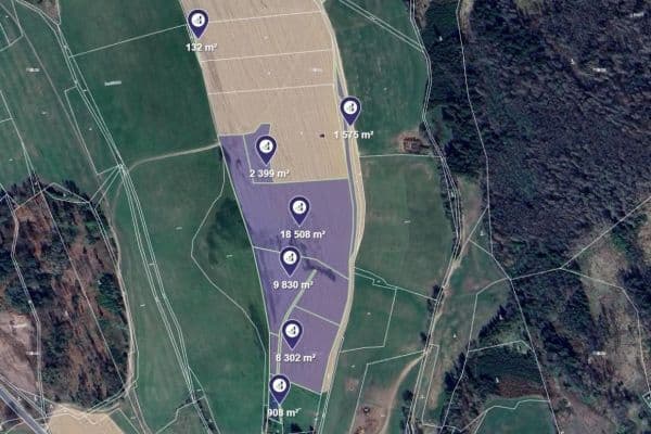 plot for sale, 37,292 m², Horní Bradlo plot for sale, 37,292 m², Horní Bradlo