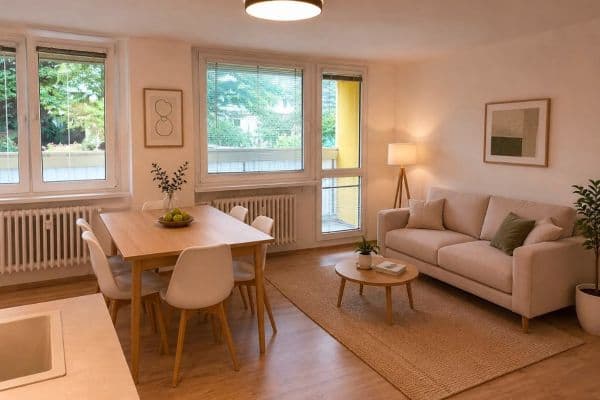 2 bedroom with open-plan kitchen flat for sale, 60 m², Veltruská, Praha 2 bedroom with open-plan kitchen flat for sale, 60 m², Veltruská, Praha