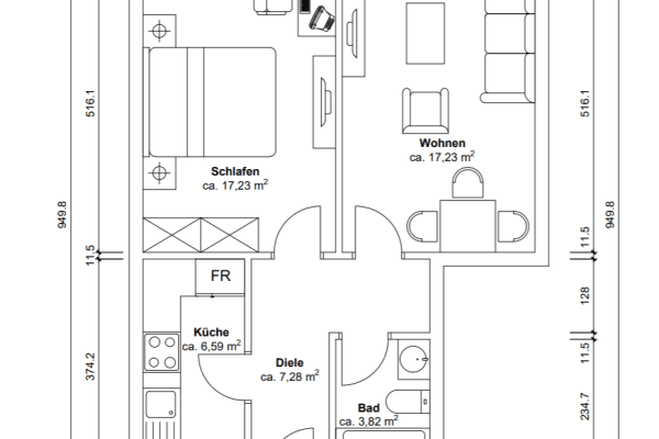 2 bedroom flat for sale, 53 m², Essen, North Rhine-Westphalia 2 bedroom flat for sale, 53 m², Essen, North Rhine-Westphalia